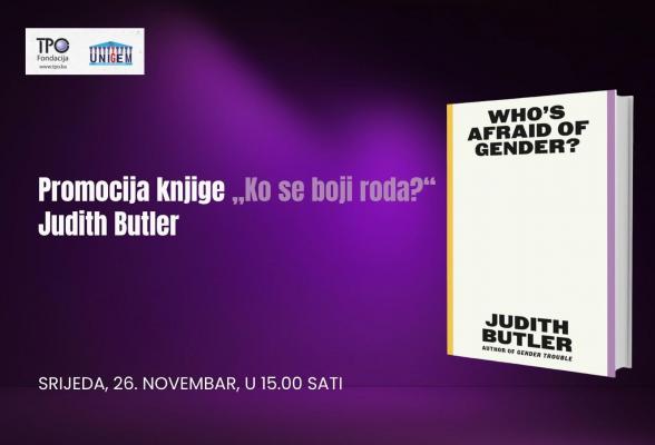 Promocija Knjige Judith Butler